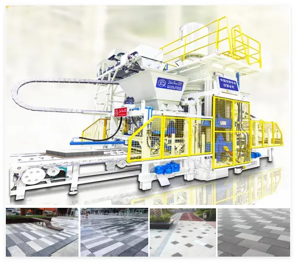 Integrated Block and Stone Production Machine